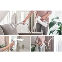 Steam Mop 2-in-1 Sencor SSC 6010WH 1500W with Detachable Steamer for All Types of Surfaces and 3 Steam Levels Cable 5m White