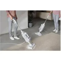 Steam Mop 2-in-1 Sencor SSC 6010WH 1500W with Detachable Steamer for All Types of Surfaces and 3 Steam Levels Cable 5m White