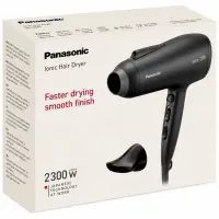 Hair Dryer Panasonic EH-NE85-K825 2300W Ion Care with 3 Speed and 4 Dryer Settings Heat Protection and Concentrator Nozzle Black