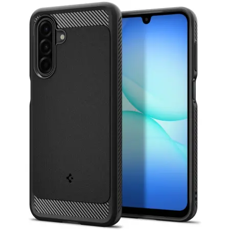 Case Spigen Rugged Armor  for Samsung SM-A175 Galaxy A17 4G SM-A176 Galaxy A17 5G Matte Black