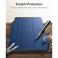 Case Esr Rebount Magnetic for Apple iPad Air 4 (2020) Air 5 (2022) 10.9''  iPad Air 6 (2024) Air 7 (2025) Air 8 (2026) 11''  Navy Blue