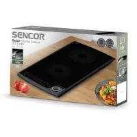 Portable Induction Hob Sencor SCP 5414GY Double 3100W with 10 Temperature Options and Timer