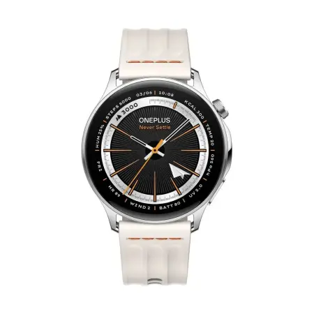 Smartwatch OnePlus Watch Lite 1.46" AMOLED GPS 5 ATM Call Version Silver Steel