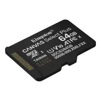 MicroSDXC 64GB Kingston Canvas Select+ Class 10 with up to 100MB/s SDCS3/64GBBSP