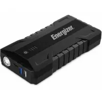 Power Bank Energizer JE12000 12000mAh PD15W QC with 2xUSB-A and 1xUSB-C Ports LED Battery Display and Emergency Car Battery Attachment 1800A Black