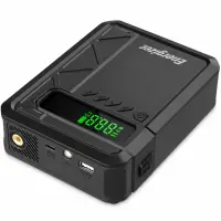 Powerbank Energizer JE10001JP 10000mAh PD15W 1xUSB-A 1xUSB-C Ports Emergency Car Battery Attachment 1500A and 11 bar Tire Inflation Black