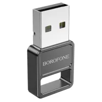 Wireless Adapter Borofone DH8 USB Bluetooth v5.1 Transmission Distance 10m 3.0Mbps Black