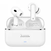 Wireless Hands Free Hoco EQ35 Rhyme TWS ANC ENC Six Mic Noise Reduction v5.4 400mAh 7h Talk Time White