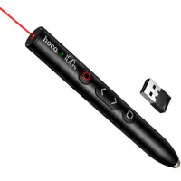 Hoco GM203 Touch Smart Active Pen 2.4GHz 180mAh for Full Screen Presentation Control and Laser Pointer Black