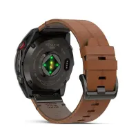 Smartwatch Garmin Fenix 8 Pro Amoled Sapphire 51mm GPS NFC 10 ATM Call Version Sapphire Titanium with Pebble Gray Silicone Band