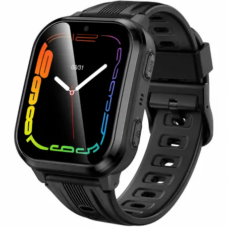 Kids Smartwatch Hoco Y108 4G 730mAh 1.69” LCD with Call Support GPS IPX7 Black