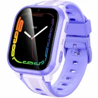 Kids Smartwatch Hoco Y108 4G 730mAh 1.69” LCD with Call Support GPS IPX7 Purple
