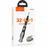 Screwdriver Hoco UT10 32-in-1 with Interchangeable Magnetic Bits Grey