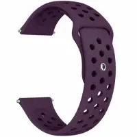 Watchband Hoco WH25 Flexible Series for Samsung Huawei Xiaomi Vivo OPPO 22mm Universal Purple Silicon Strap