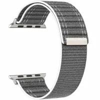 Watchband Hoco WA42 Fabric Series 44/45/46/49mm Nylon Strap For Apple Watch series 1/2/3/4/5/6/7/8/9/se/ultra1/ultra2 Grey