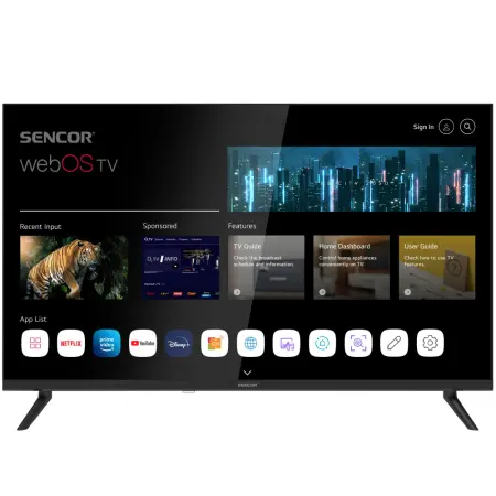 TV Sencor SLE 32S810B webOS SMART TV HD Ready HDR 10 32"
