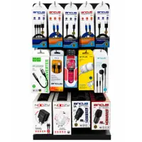 Stand with Accessories Chargers, Connection Cables, Hands Free 115 Pieces Stand 51056