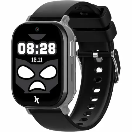 Kids Smartwatch Maxcom FW49 Kiddo 4G 1.52” IPS 670mAh IP67 with 20mm Silicon Band GPS SOS Button Black