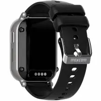 Kids Smartwatch Maxcom FW49 Kiddo 4G 1.52” IPS 670mAh IP67 with 20mm Silicon Band GPS SOS Button Black
