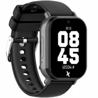 Kids Smartwatch Maxcom FW49 Kiddo 4G 1.52” IPS 670mAh IP67 with 20mm Silicon Band GPS SOS Button Black