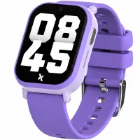 Kids Smartwatch Maxcom FW49 Kiddo 4G 1.52” IPS 670mAh IP67 with 20mm Silicon Band GPS SOS Button Purple