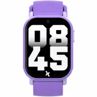 Kids Smartwatch Maxcom FW49 Kiddo 4G 1.52” IPS 670mAh IP67 with 20mm Silicon Band GPS SOS Button Purple