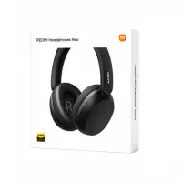 Bluetooth Xiaomi Redmi Neo Over Ear Wireless & USB-C Hi-Res with 72h Operation, ANC, ΒΤ5.4, 3 Mics and HyperOS Obsidian Black