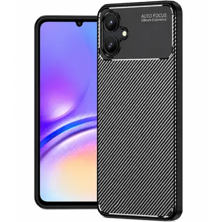 Case Ancus AutoFocus Carbon Fiber για Samsung Galaxy A06 4G A06 5G Black