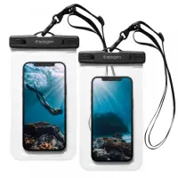 Waterproof Bag Spigen A601 IPX8 Universal Crystal Clear 2 pack