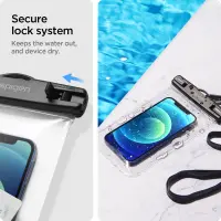 Waterproof Bag Spigen A601 IPX8 Universal Crystal Clear 2 pack