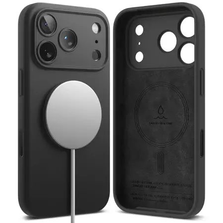 Case Ringke Silicone Magsafe for Apple iPhone 17 Pro iPhone 18 Pro Black