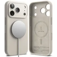 Case Ringke Silicone Magsafe for Apple iPhone 17 Pro Stone