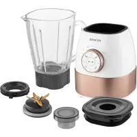 Blender Sencor SBL 5870GD 1.5ltl 1800W Titanium Coated Blades 4 Preset Modes and Speed Control White Gold