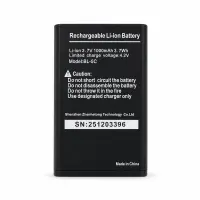 Battery Maxcom Type BL-5C Li-ion, 1000mAh, 3.7V with NTC Protection Circuit for MM443, MM445, MM142 L, MM34D 4G, MM428BB, MM39D SE 4G etc
