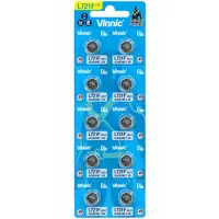 Buttoncell Vinnic G11 / AG11 / L721 / LR58 / 361 / SR721 / SR58 / LR721 Pcs. 10 with Perferated Packaging
