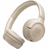 Bluetooth Stereo Headphones JBL Tune 530BT On-ear with Pure Bass 2-Mic BT6.0 and Playtime up to 76h Beige