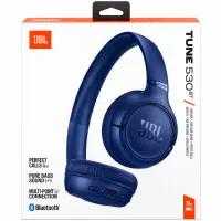 Bluetooth Stereo Headphones JBL Tune 530BT On-ear with Pure Bass 2-Mic BT6.0 and Playtime up to 76h Lavender