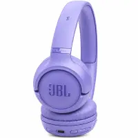 Bluetooth Stereo Headphones JBL Tune 530BT On-ear with Pure Bass 2-Mic BT6.0 and Playtime up to 76h Lavender