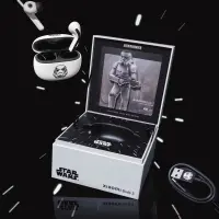 Wireless Bluetooth Xiaomi Buds 3 Star Wars Edition TWS with 32h Operation Time Active Noise Cancellation and Qi Charging Case Stormtrooper