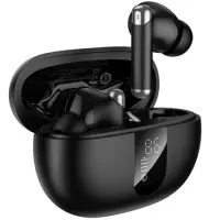 Wireless Hands Free Hoco EQ26 Nice ANC+ENC v5.4 300mAh 7h Talk Time Master / Slave Switching and Siri Compatible Black