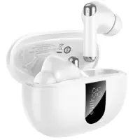 Wireless Hands Free Hoco EQ27 Fun ANC+ENC v5.4 300mAh 7h Talk Time Master / Slave Switching and Siri Compatible White