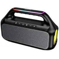 Wireless Hoco HC47 Delight TWS BT 6.0 2400mAh 2x15W with FM Micro-SD USB Playback and AUX Black