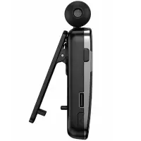 Bluetooth Hands Free Hoco. DES54 String Lavalier v5.4 70mAh 10hr Talk Time with Retractable Cable Length 30cm Black