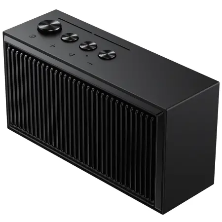 Wireless Speaker Acefast K9 Go v6.0 TWS 5W 1200mAh with Microphone TF Card Playback and RGB Lighting IPX4 Black