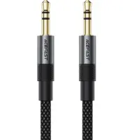 Audio Cable Acefast J10 3.5mm to 3.5mm Braided Black 1m