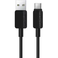 Cable Acefast C26-04 USB-A to USB-C 18W 3A Black 1.2m