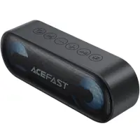 Wireless Speaker Acefast K13 v6.0 TWS ENC 16W 1800mAh AUX TF Card Playback and RGB Lighting IPX6 Black
