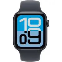 Apple Watch SE 3 5G (2025) Aluminum 44mm GPS eSIM NFC 5 ATM Aluminum Case Midnight with Sport Band Midnight