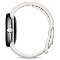 Smartwatch Google Pixel Watch LTE 1,2 " AMOLED GPS eSIM NFC IP68 Call Version Polished Silver with Chalk Sport Band