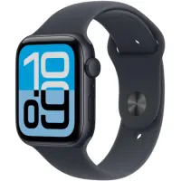 Apple Watch SE 3 (2025) Aluminum 44mm GPS NFC 5 ATM Aluminum Case Starlight με Sport Band Starlight
